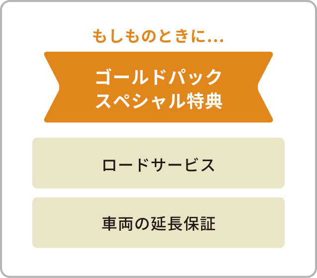 もしものときに… ゴールドパックスペシャル特典